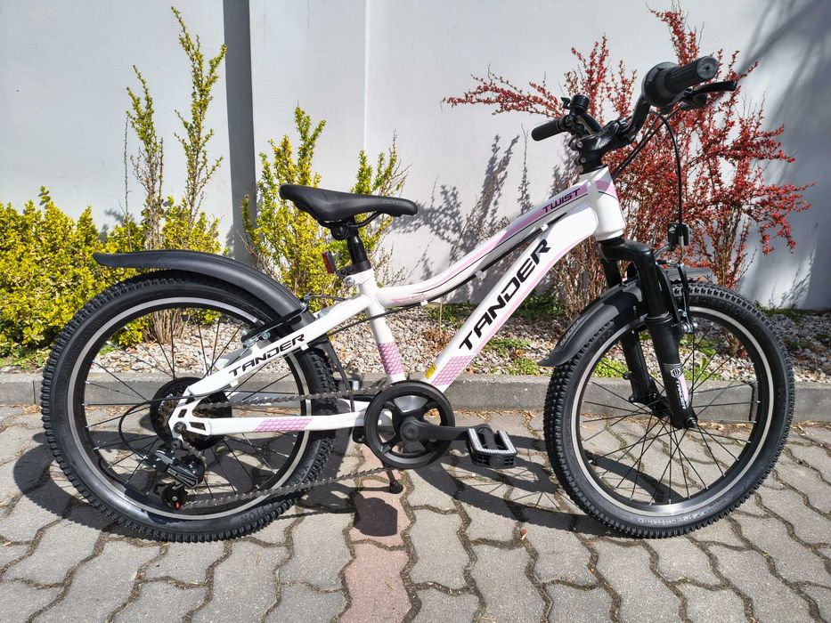NOWY dziecięcy rower Tander Twist 20" przerzutki SHIMANO