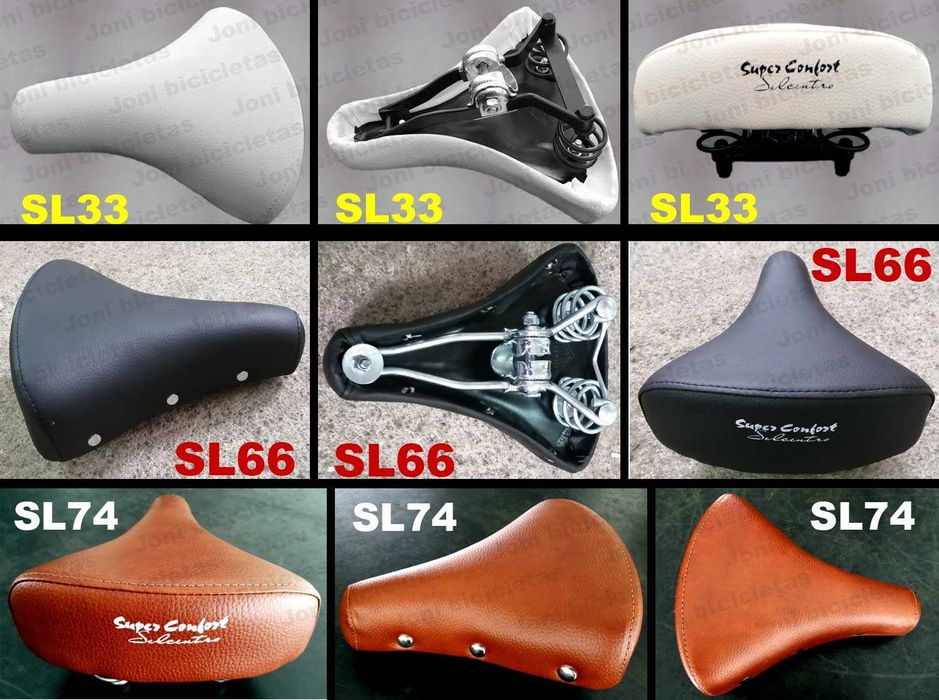 Selim / assento de bicicleta pasteleira, corrida, BMX, MTB, criança