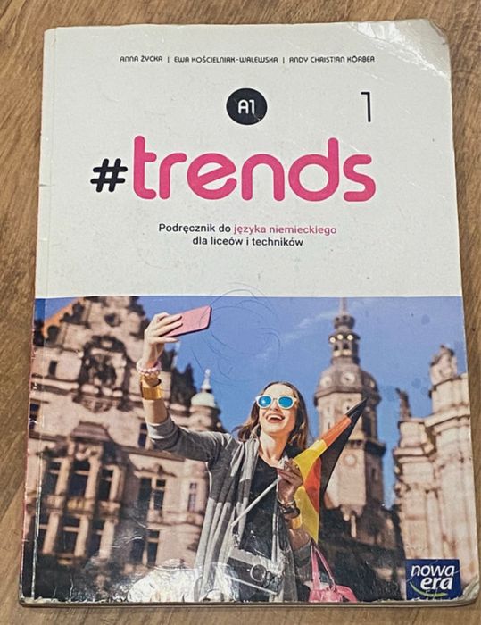 „trends 1” książka do Języka Niemieckiego dla klasy 1 szkoły średniej