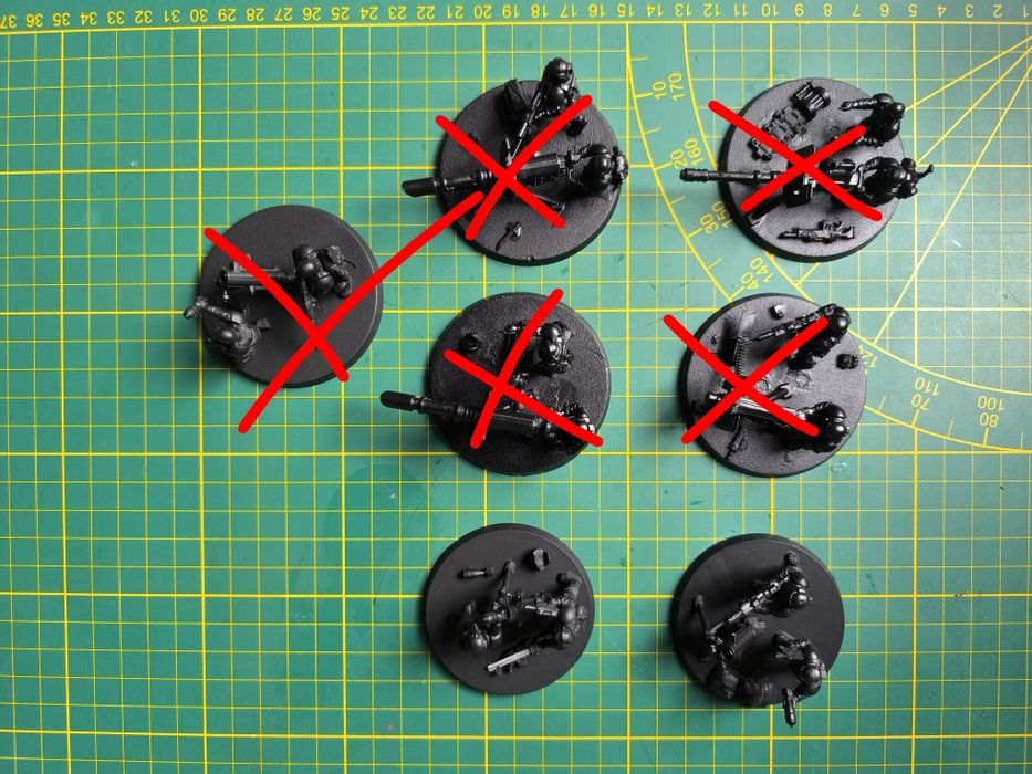 2x heavy weapon team astra militarum wh40k Warhammer imperial  guard HWT