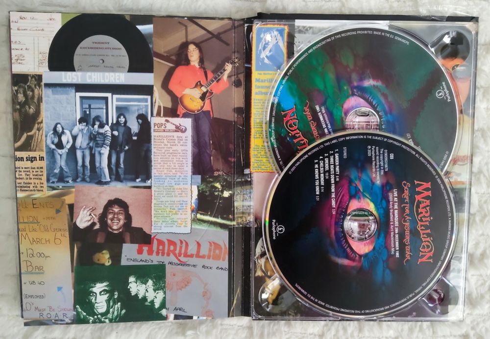 Marillion - Script For A Jester's Tear. (BOX4CD/BRD).