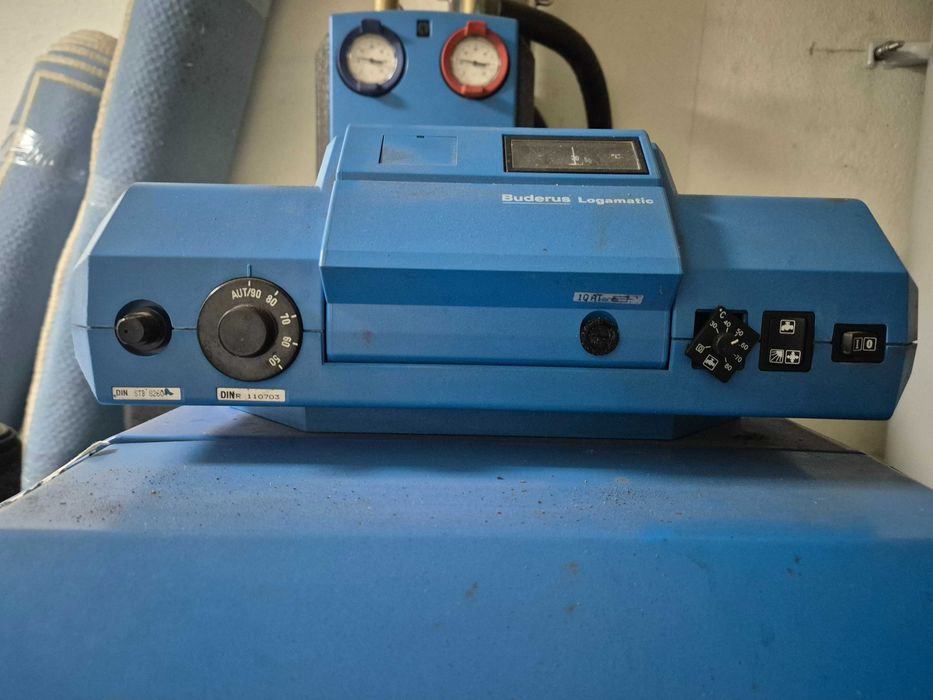 Caldeira Buderus Logano G115 + controlador Logamatic