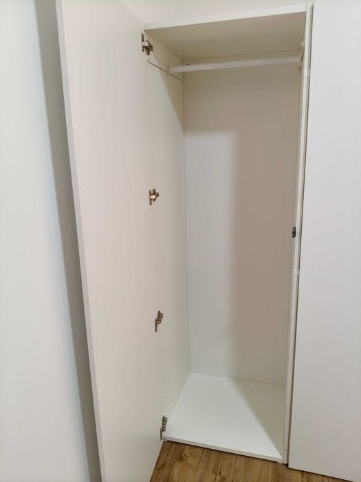 Roupeiro IKEA modular branco — excelente estado