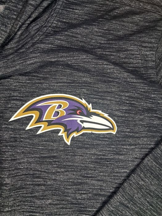Лонгслив с капюшоном худи Baltimore Ravens Nike Dri-Fit  NFL nba nhl