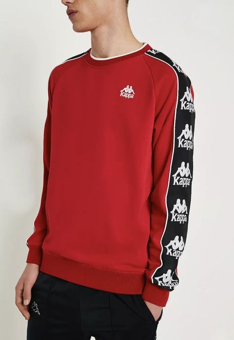 Kappa лонгслів на лампасах Каппа кофта