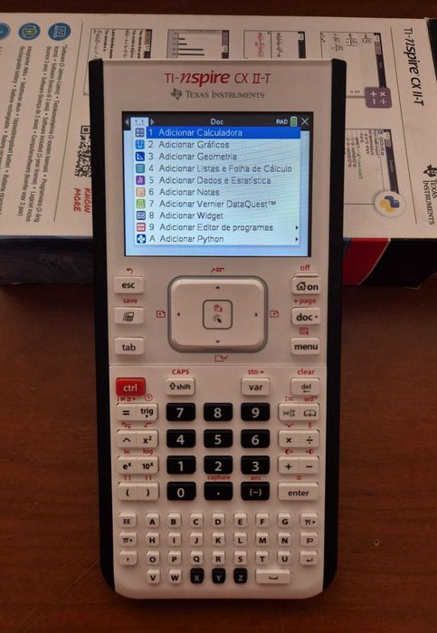 Calculadora gráfica Texas Instruments TI Nspire CX II-T