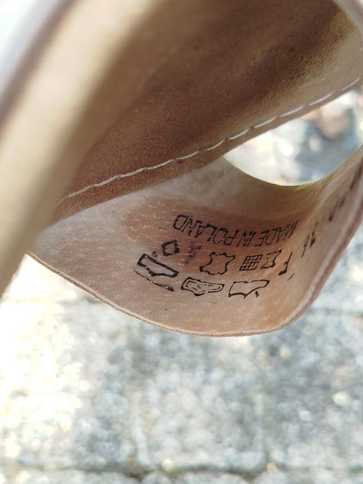 Sandały na koturnie Ryłko relax 36