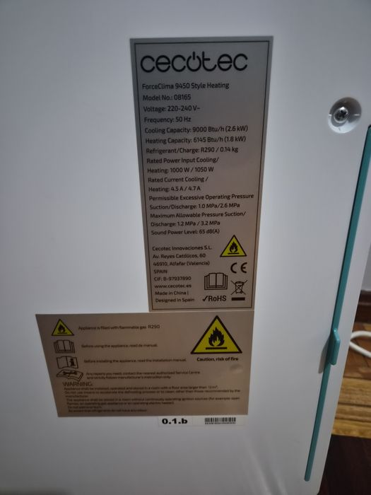 Ar condicionado Cecotec
