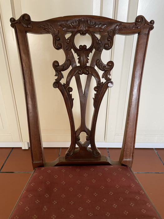 Pequena cadeira, estilo inglês