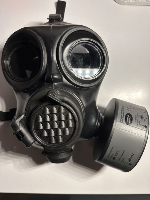 Військовий протигаз OM-90 з фільтром NBC-3/SL M