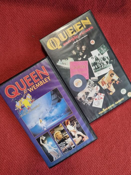 Kasety VHS zespołu quinn koncert na Wembley i nie tylko