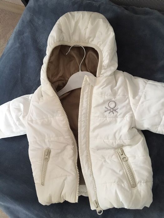 Куртка -пуховик Benetton baby 3-6 mes