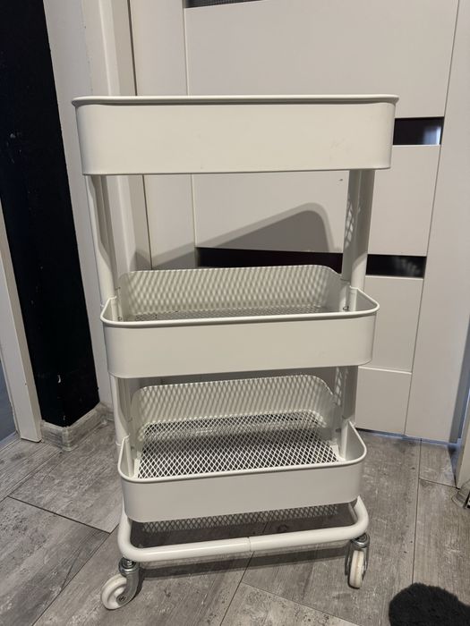 RÄSKOG wozek ikea bialy