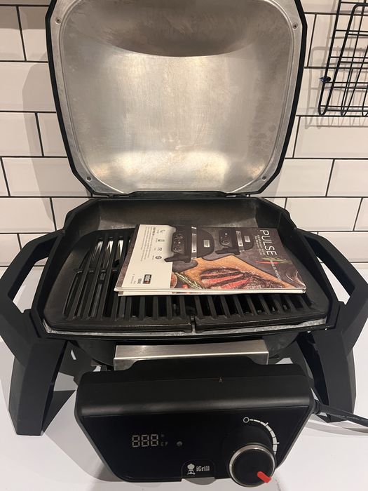 Barbecue Elétrico Weber Pulse 1000 – Como Novo