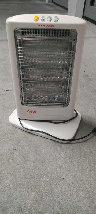 Aquecedor Lodel com barras halo usado em excelente estado e a funcionar