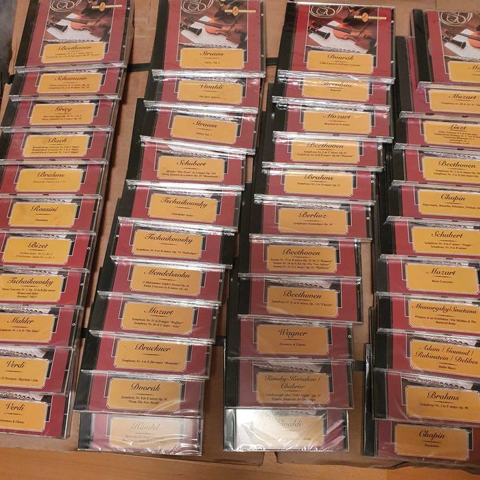 CDs Novos de Música Clássica.