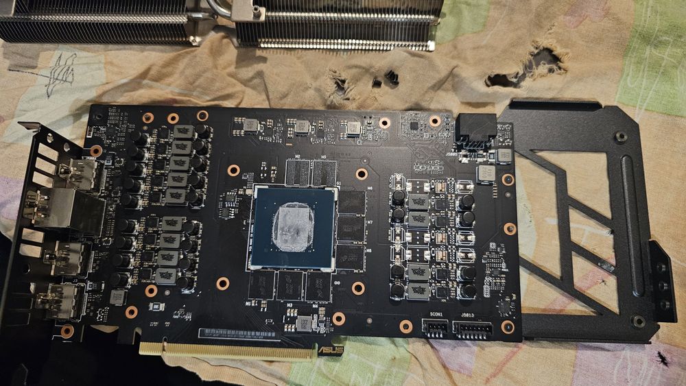 Відеокарта ASUS RTX 4070 Ti TUF Gaming OC Edition 12Gb під ремонт!