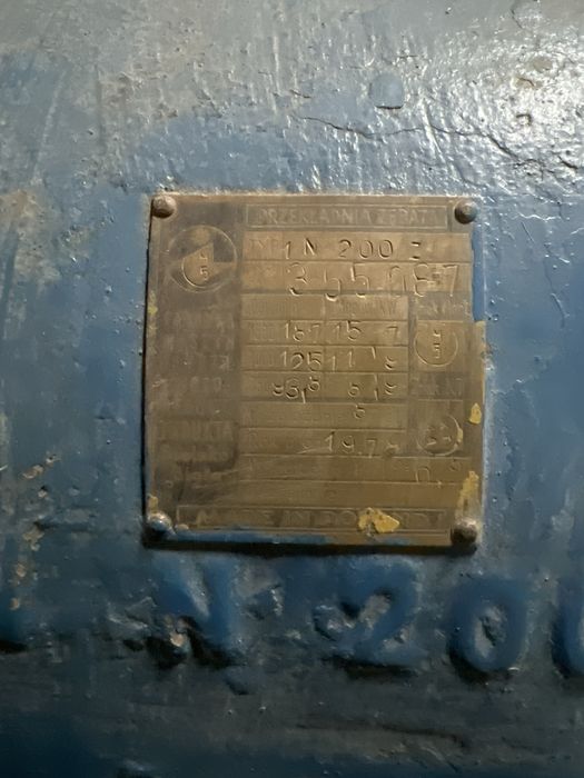 Reduktor , Przekładnia  WJN 200