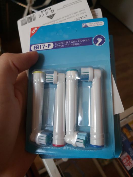 Nowe końcówki do szczoteczek elektrycznych Oral-B (zamiennik)