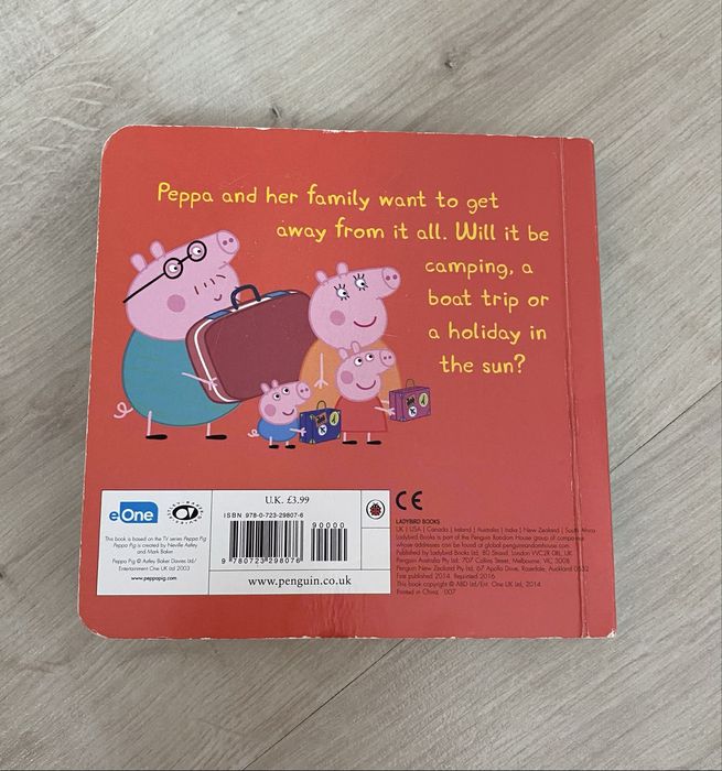 Книжечка про свинку Peppy АНГЛІЙСЬКОЮ для малюків 2+