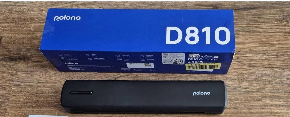 Портативний термопринтер POLONO D810 А4 з функцією бездротового Blueto