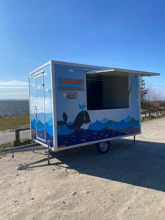 FoodTruck Przyczepa Gastronomiczna - Wyposażona/ Zadbana