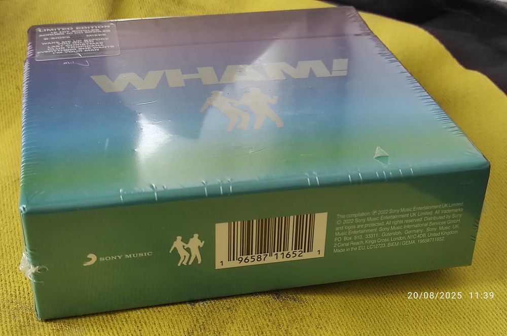 Wham - The Singles: Echoes From The Edge Of Heaven 10CD Boxset