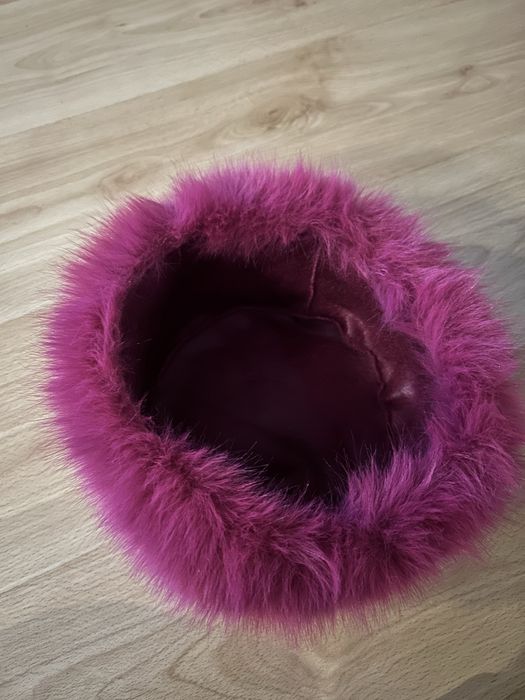 Gorro de pêlo, fucsia