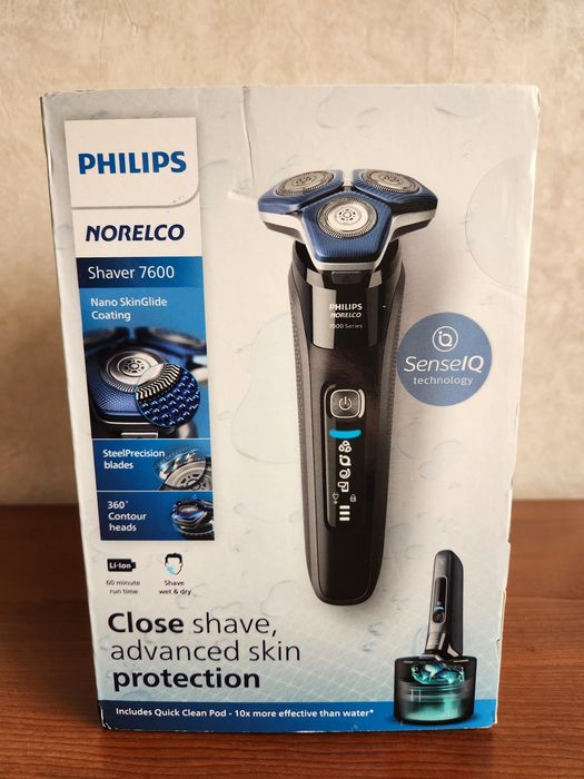 Электробритва PHILIPS Norelco Shaver 7600 Series 7000 S7886/84 пломба