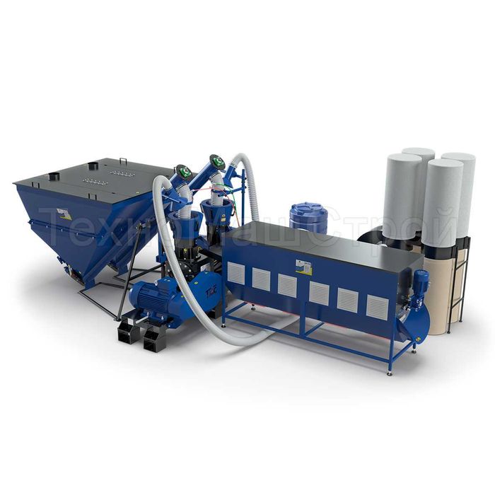 Лінія гранулювання пелет МЛГ 1000 DUO PRO Обладнання для пелет.