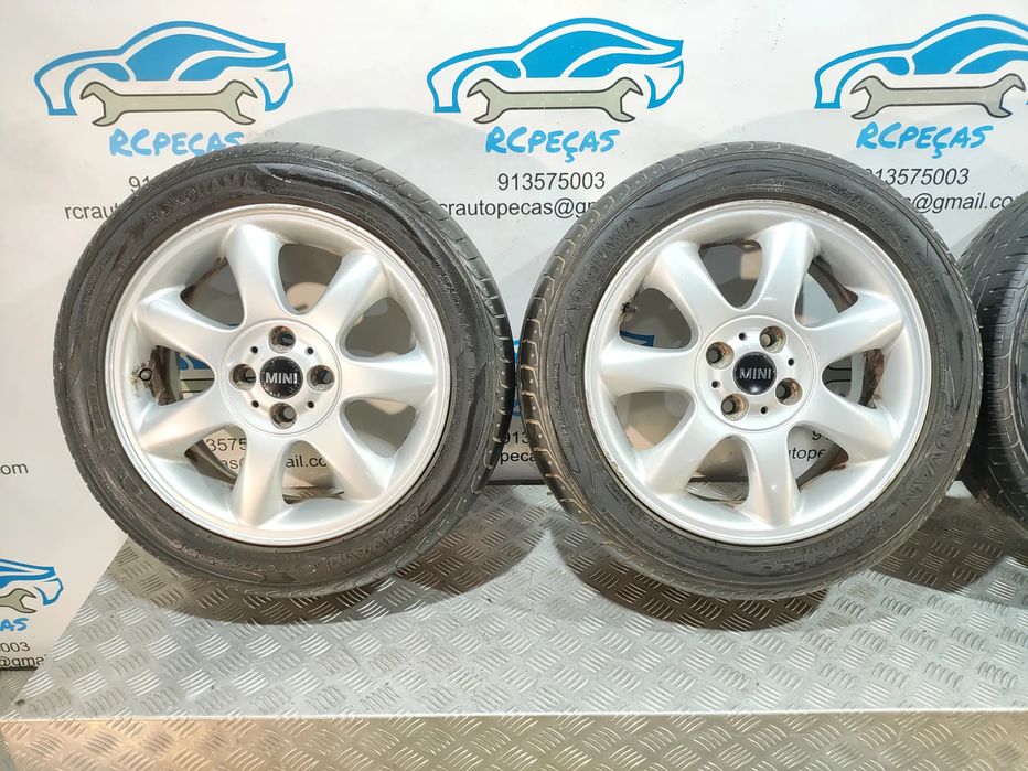 - JANTES RONAL ORIGINAIS MINI COOPER R56 16 POLEGADAS 6.5J ET48 4X100