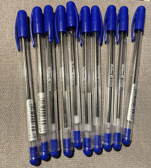 Zestaw 10 szt dlugopisow marki Pelikan