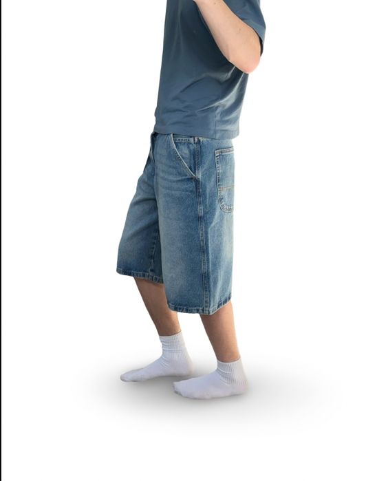 Шорти Bershka Skater Super Baggy Широкі Скейтер Супер Беггі Shorts