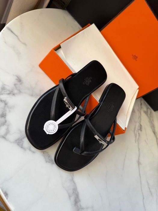 Klapki Hermes Miss Black