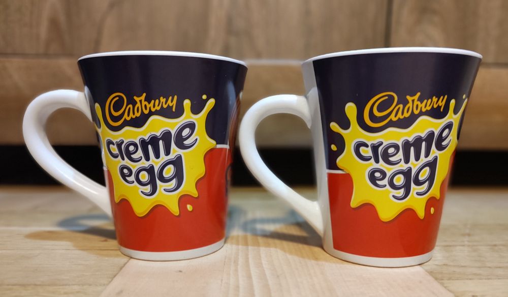 Cadbury kubek kolekcjonerski Creme egg nowy 2 szt.