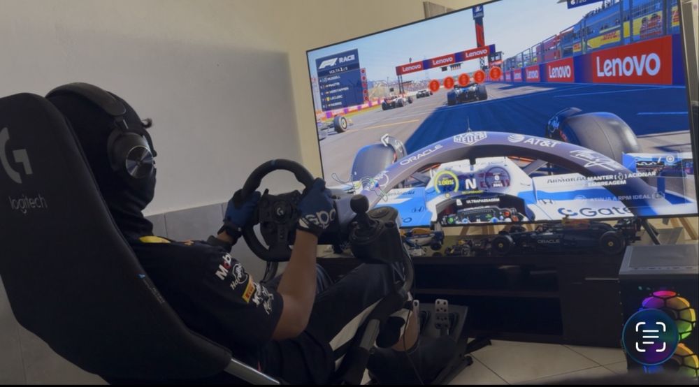 Cockpit com volante, pedais e marcha ( vendedo tudo separado também! ) PC, PS4 e PS5