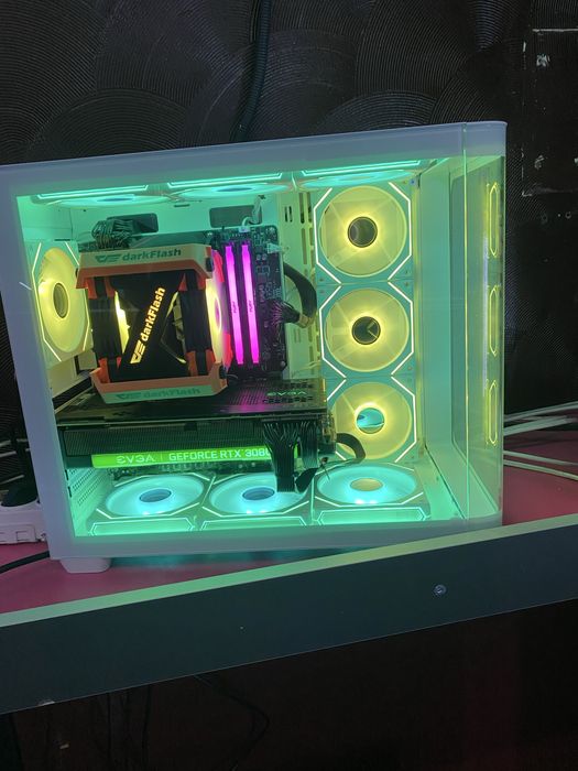 Ігровий пк ryzen 7 5700x / 3080 evga / 32 gb / 2 ssd. 750w