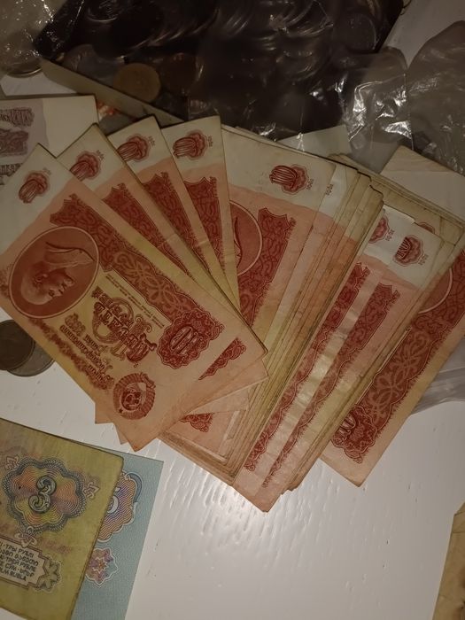 Stary Banknot ZSRR z 1961 r. 10 Rubli