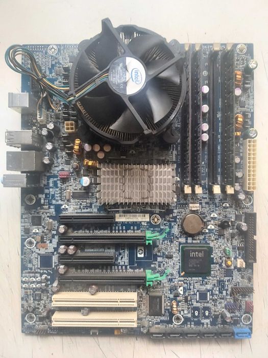Комплект материнская  плата HP FMB-0802 Z400+XEON X5670+16Gb