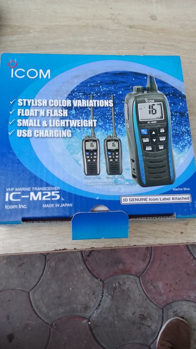 Icom IC-M25 радіостанція морська переносна