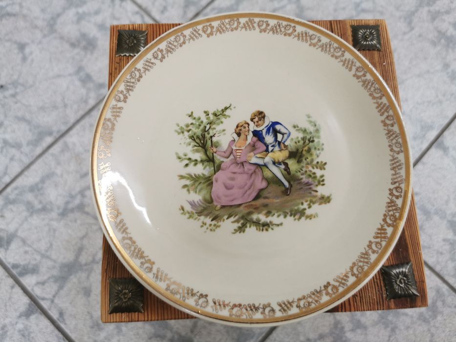 Komplet talerzy 6 szt. Vintage