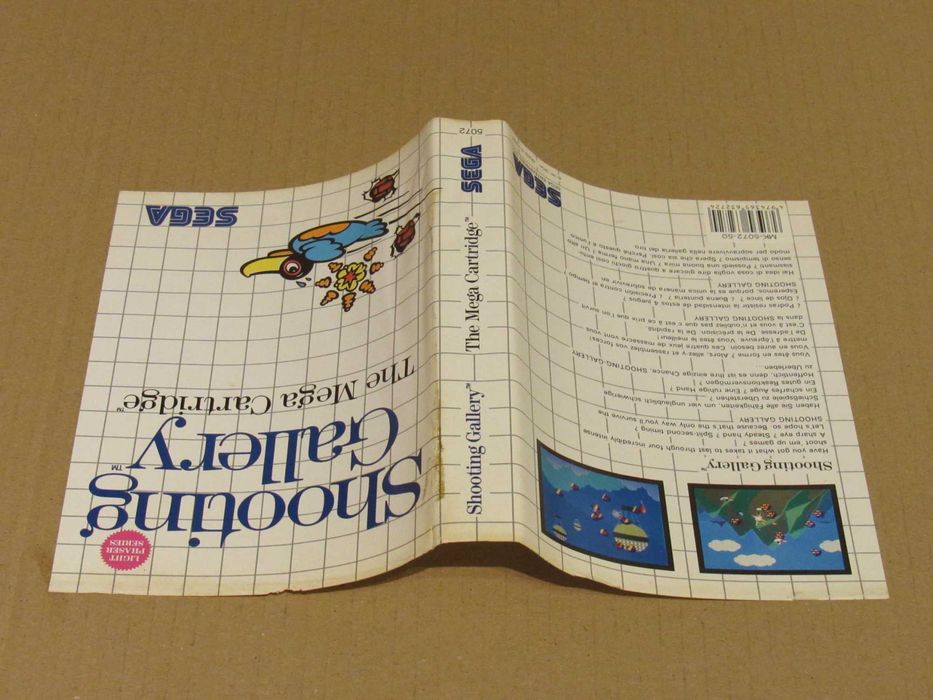 Jogo Sega Master System Shooting Gallery