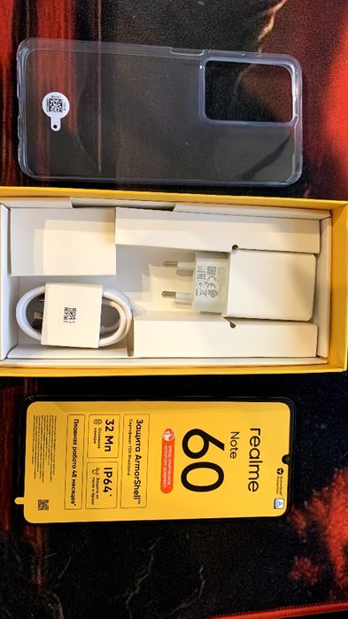 Realme Note 60 6/128GB + чехол