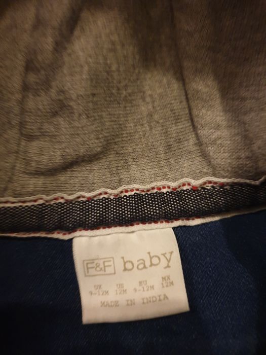 Kurtka wiosenna f&f rozmiar 80 i body nex rozmiar 80