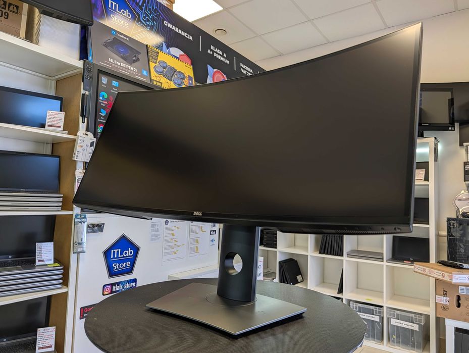 Monitor Dell UltraSharp U3417W 34" LED IPS UWQHD 21:9 zakrzywiony
