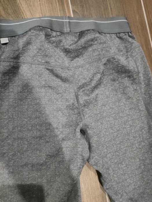 Legginsy spodnie ocieplane termiczne decathlon r. S