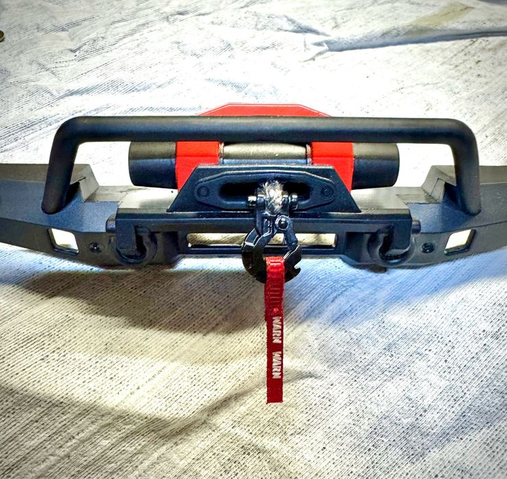 Hak holowniczy wyciągarki do modelu zdanie sterowanego rc 1:10 TRX SCX