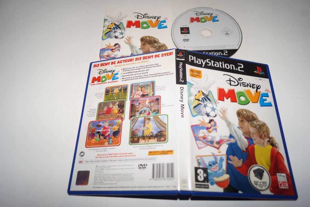 Gra Disney Move Sony Playstation 2 (Ps2)
