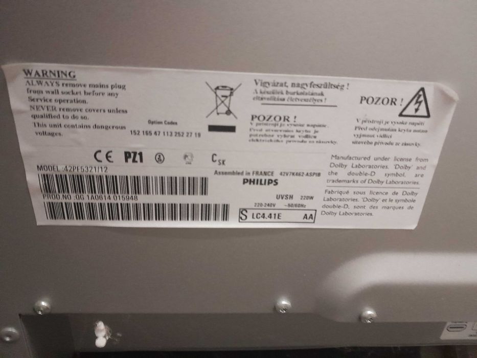 Telewizor Philips 42 cale plazmowy