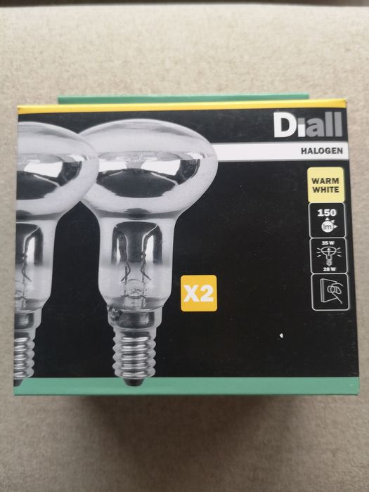 Żarówka diall halogen e14 150 lm Warm White do ściemniacza